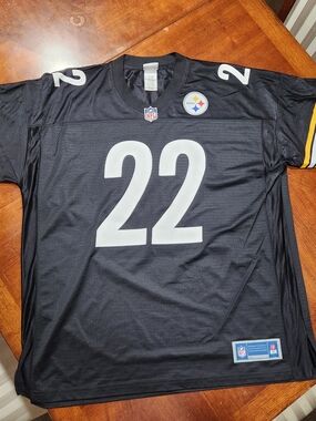 Pittsburgh Steelers Men's Black #22 NFL Jersey Size XXL Men